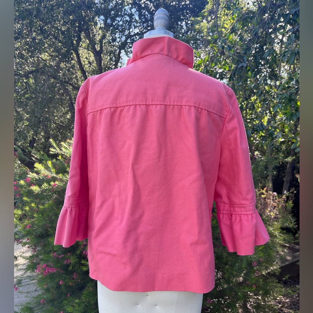 J. Crew "Fiona" jacket in "refined cotton canvas" - size 10 - Picture 4 of 4